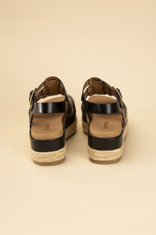 Mclean Espadrille Gladiator Sandals