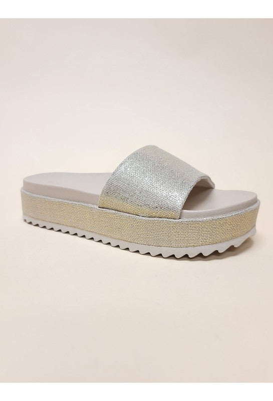 Ney York Glitter Slides
