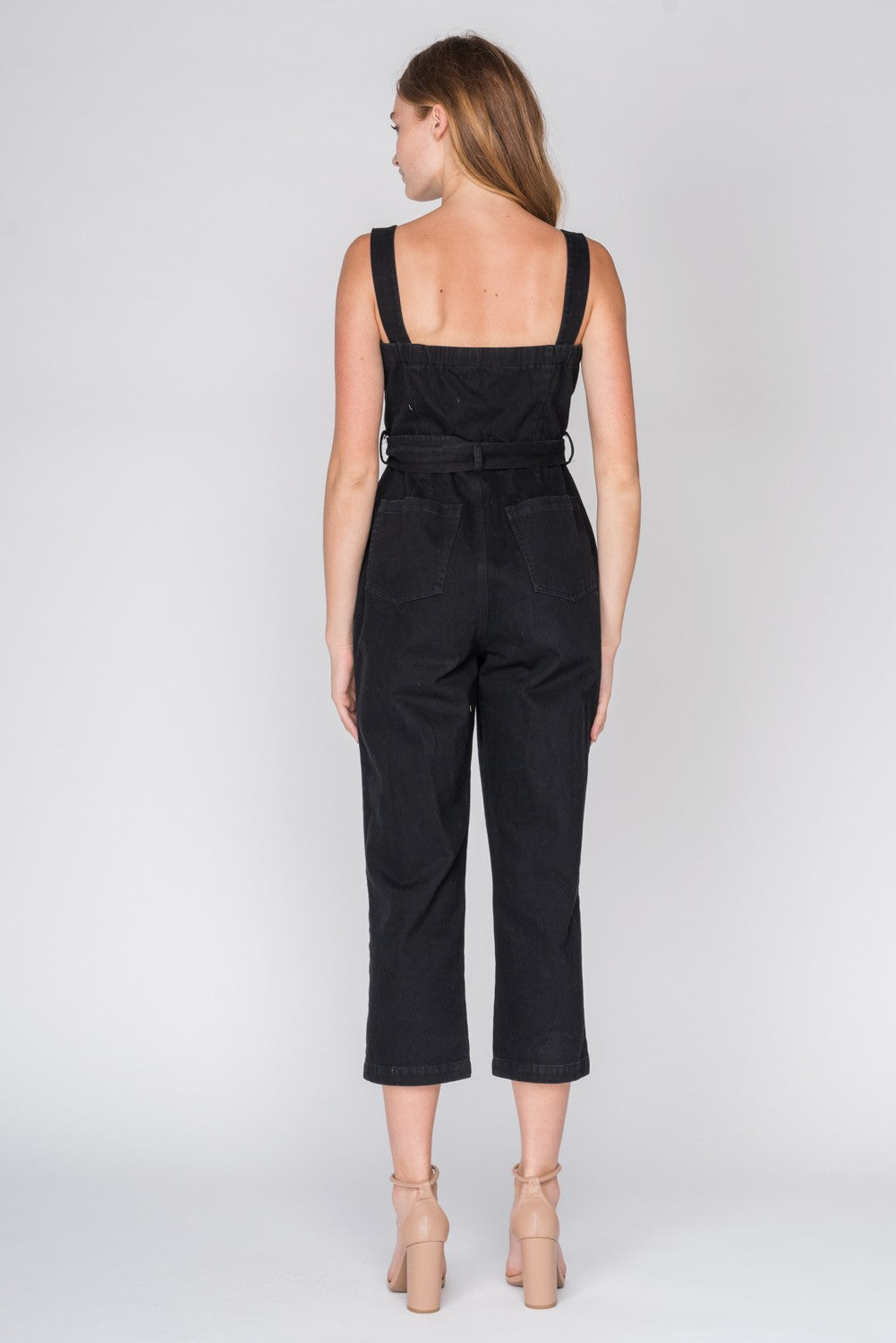 Bustier Black Jumpsuit