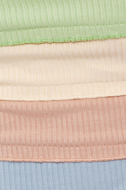 Lettuce Hem Detail Cami Top (shipping Only)