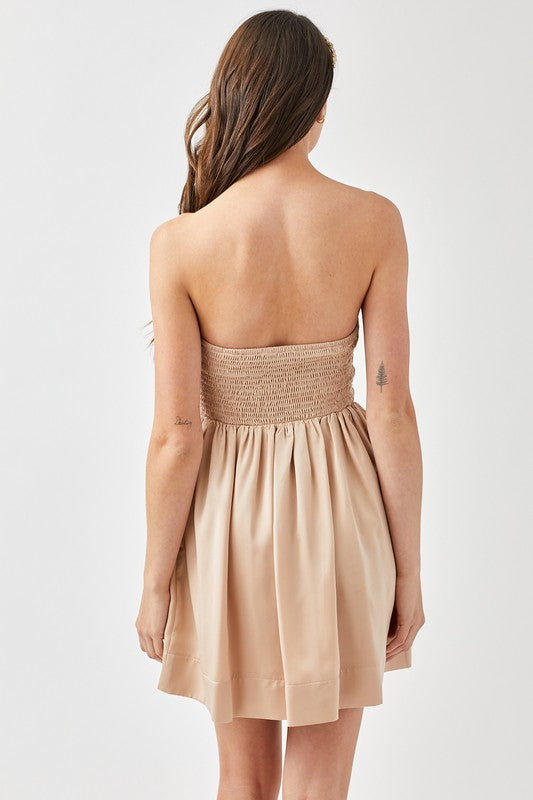 Tie Front Tube Romper (Shipping ONly)