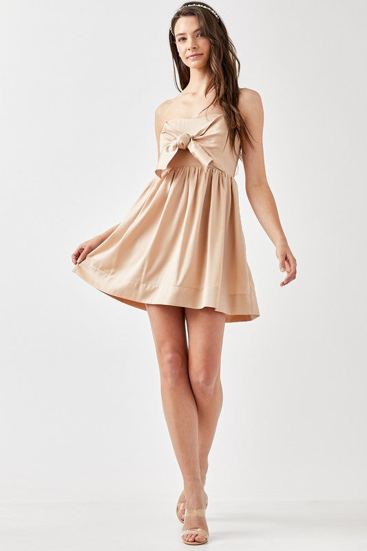 Tie Front Tube Romper (Shipping ONly)