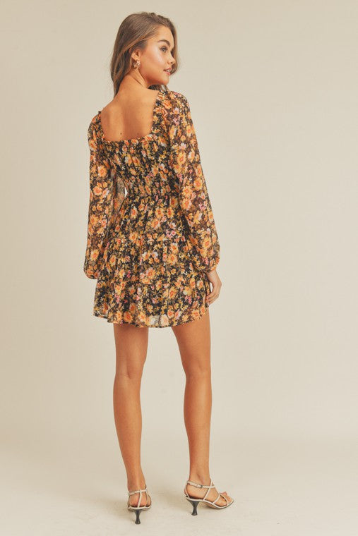 Floral Mini Dress (Shipping Only)