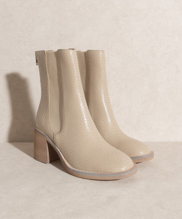 Olivia Chelsea Heel Boots (shipping only)