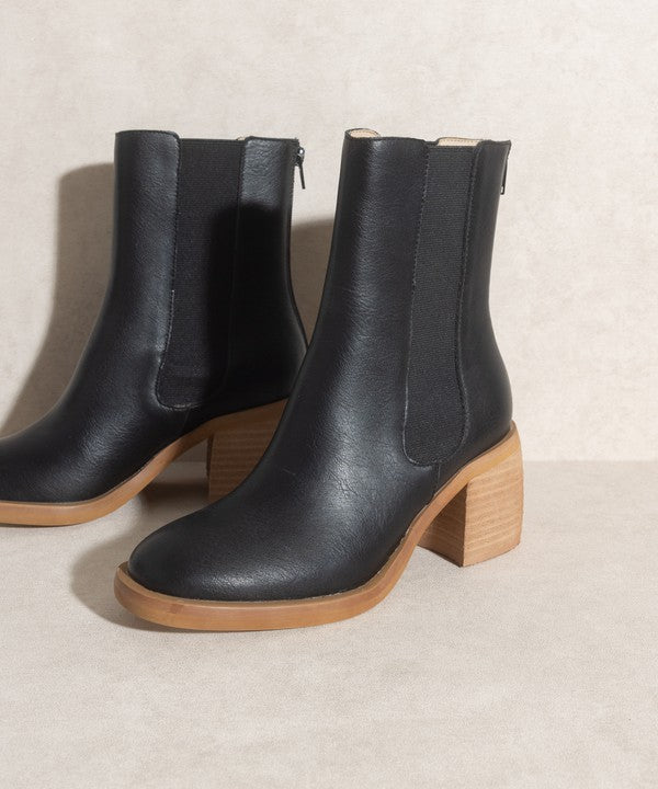 Olivia Chelsea Heel Boots (shipping only)