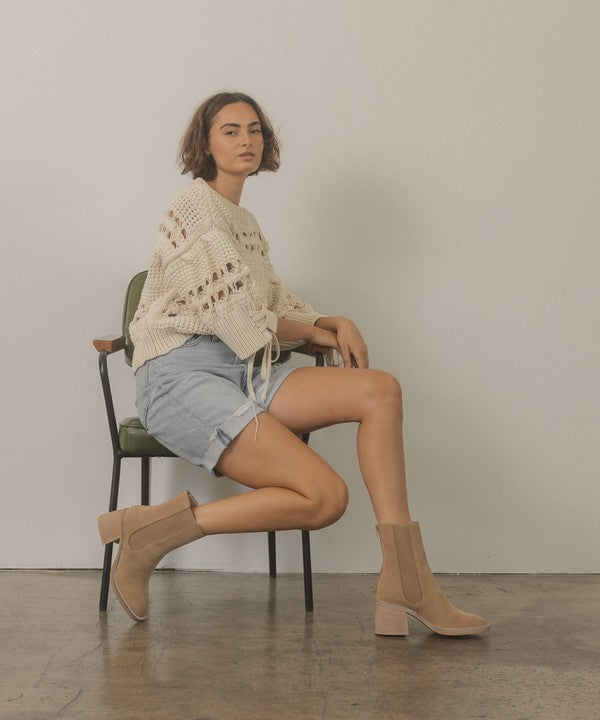 Olivia Chelsea Heel Boots (shipping only)