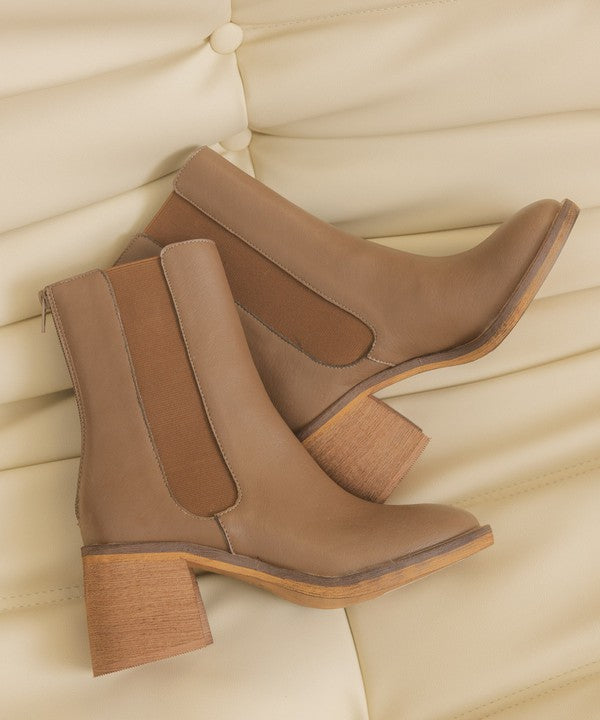 Olivia Chelsea Heel Boots (shipping only)