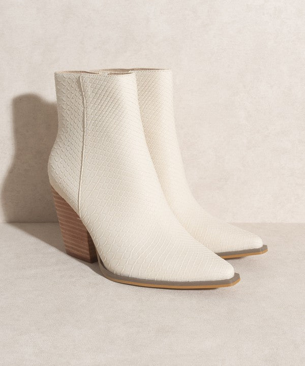 Sonia Western Ankle Boots (Shipping Only)