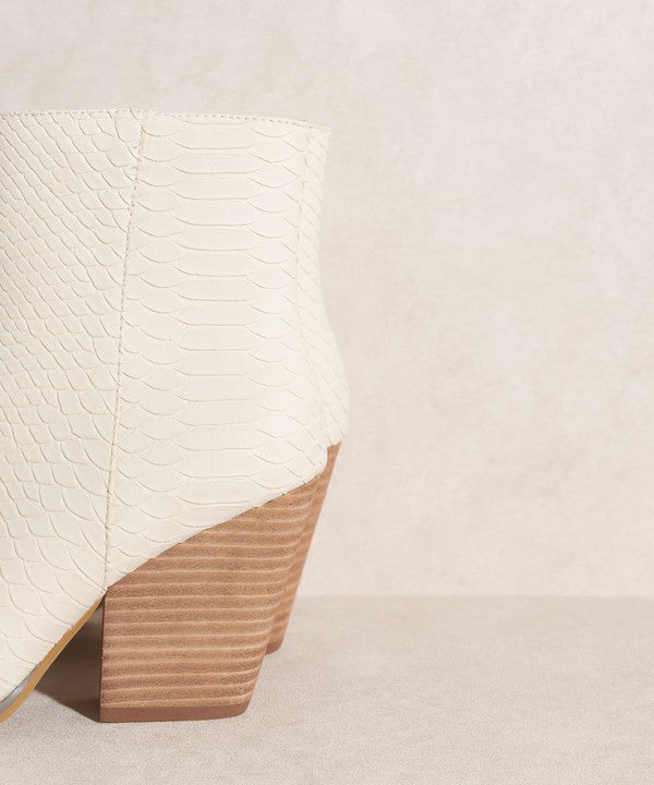 Sonia Western Ankle Boots (Shipping Only)