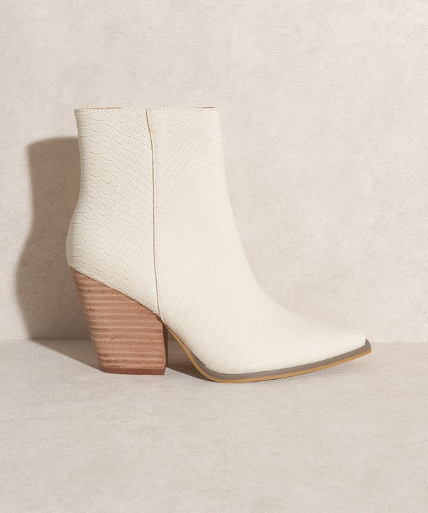 Sonia Western Ankle Boots (Shipping Only)