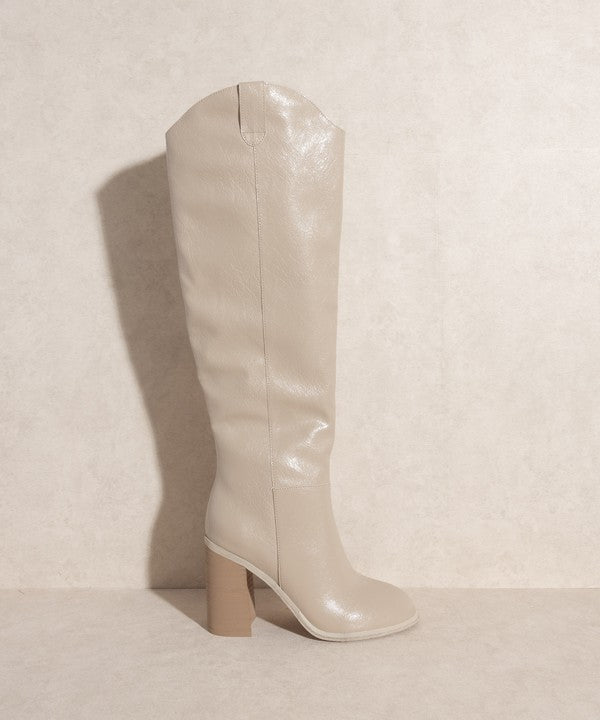 Stephanie Knee High Boots (Shipping Only)