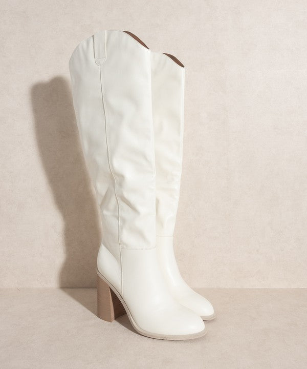Stephanie Knee High Boots (Shipping Only)