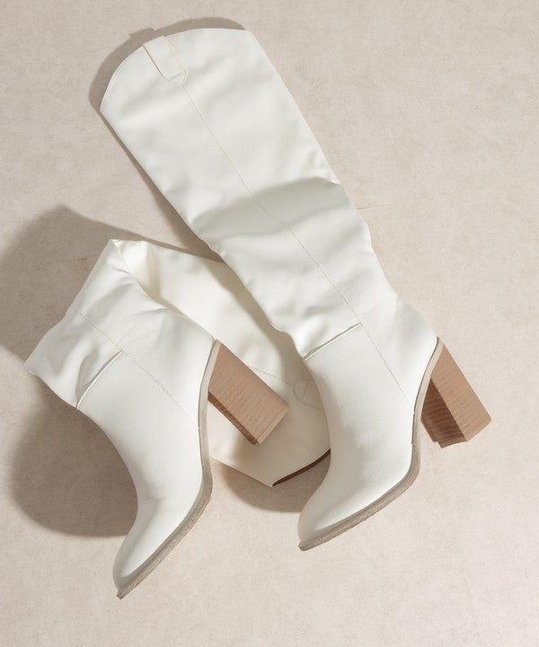Stephanie Knee High Boots (Shipping Only)