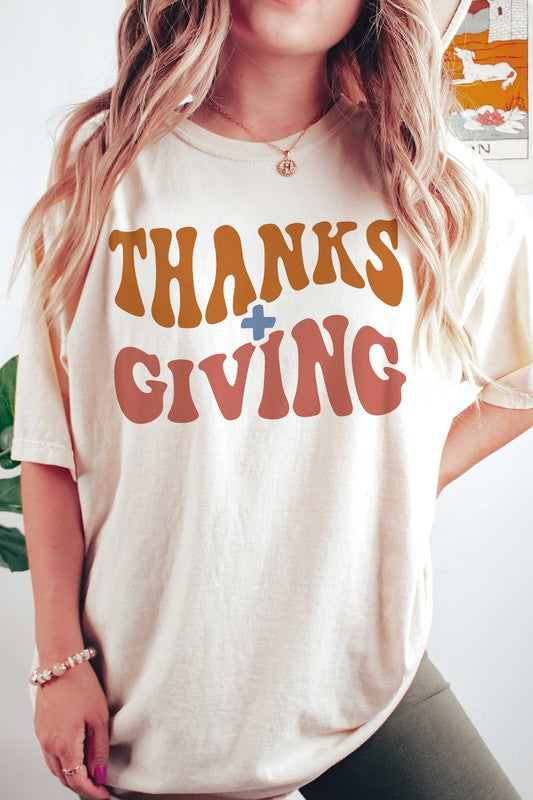 Thanks + Giving Graphic Tee