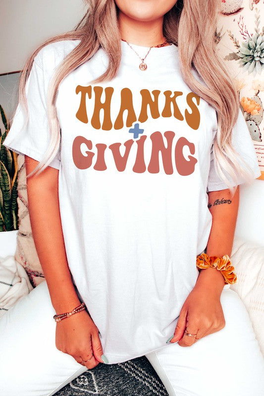 Thanks + Giving Graphic Tee