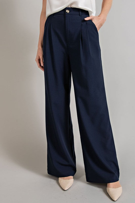 Straight Leg Trouser Pants (Shipping Only)
