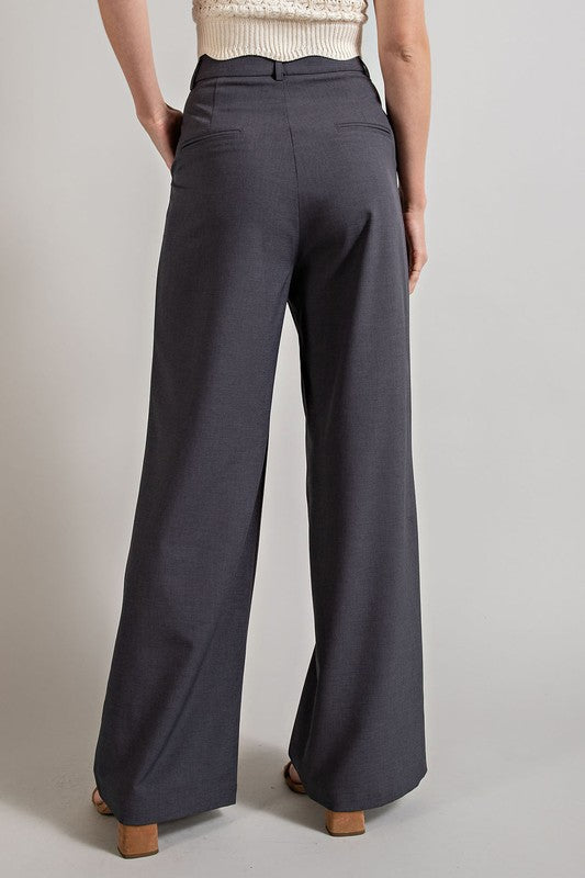 Straight Leg Trouser Pants (Shipping Only)