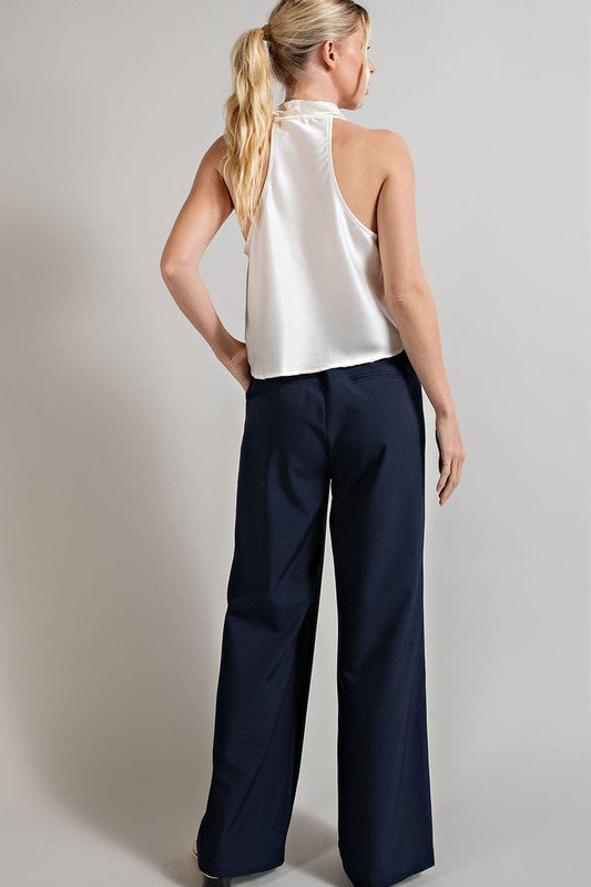 Straight Leg Trouser Pants (Shipping Only)