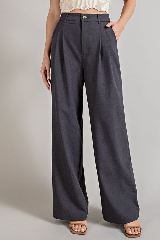 Straight Leg Trouser Pants (Shipping Only)