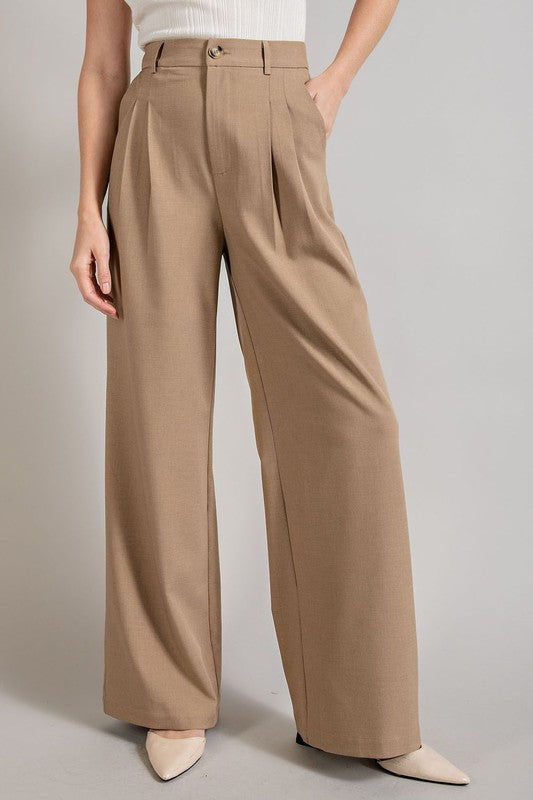 Straight Leg Trouser Pants (Shipping Only)