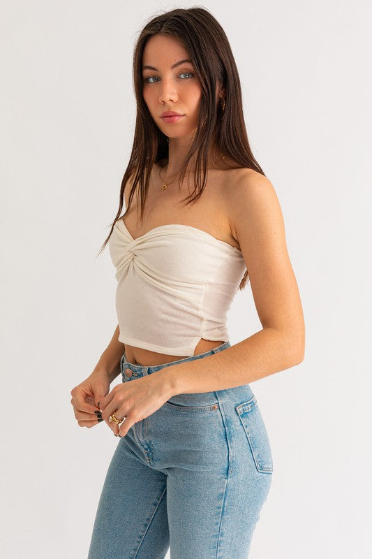 Twist Tube Crop Top (Shipping Only)
