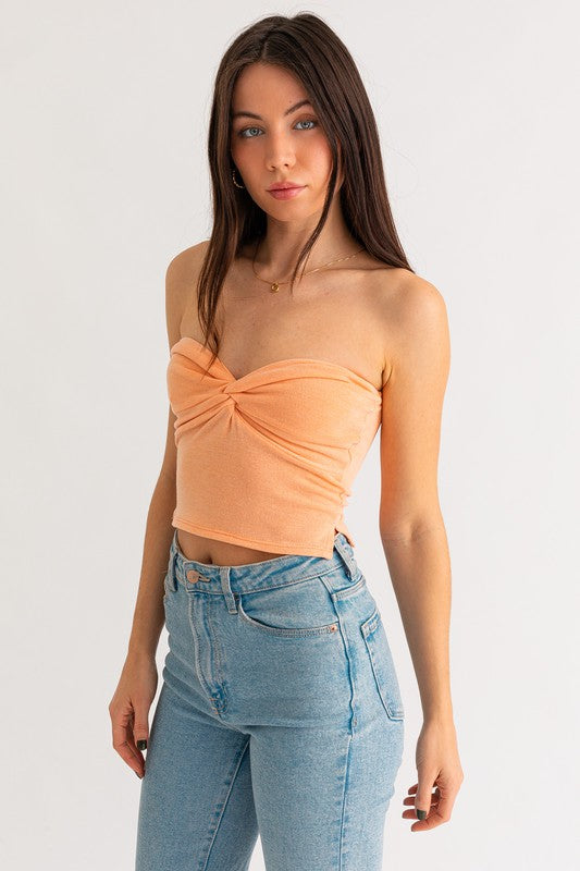 Twist Tube Crop Top (Shipping Only)