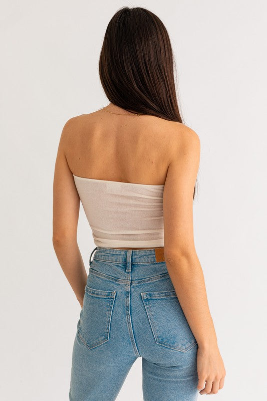 Twist Tube Crop Top (Shipping Only)