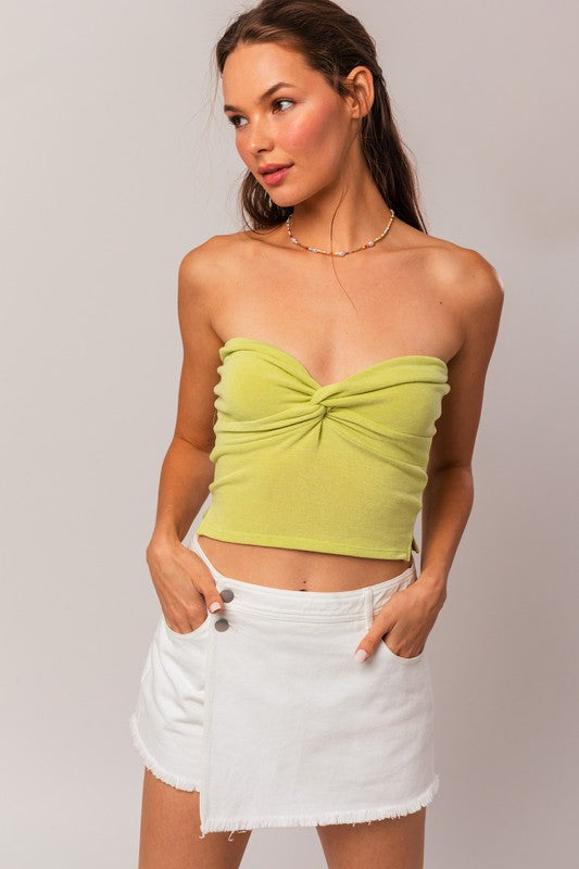 Twist Tube Crop Top (Shipping Only)