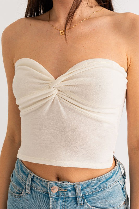 Twist Tube Crop Top (Shipping Only)