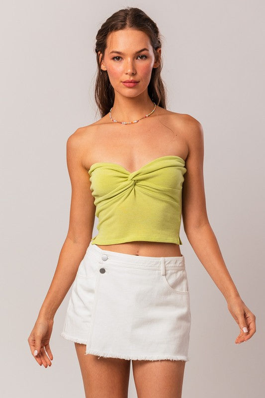 Twist Tube Crop Top (Shipping Only)