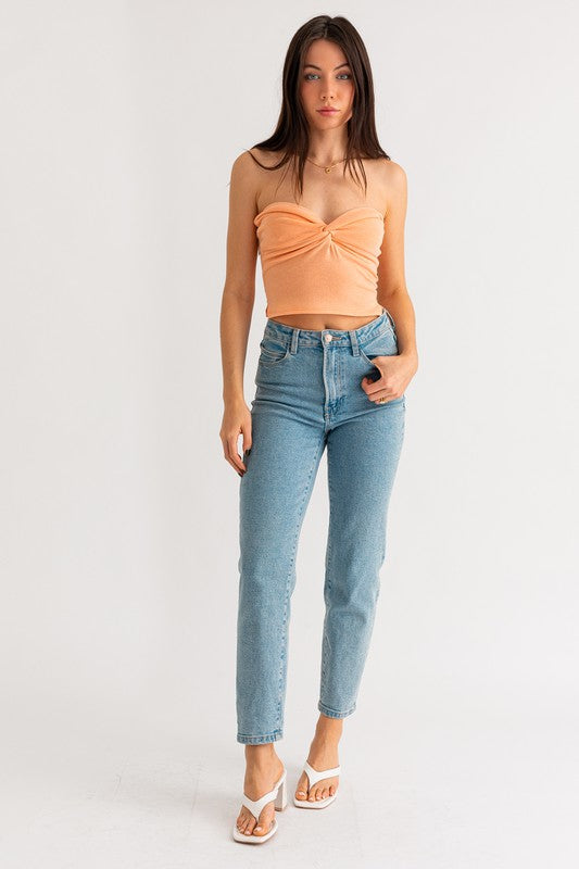 Twist Tube Crop Top (Shipping Only)