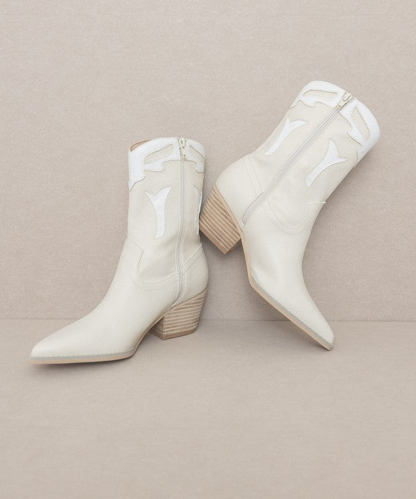 Millie Fringe Framed Bootie