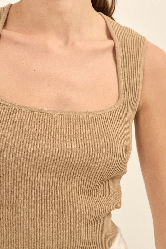 Essential Ribbed Top