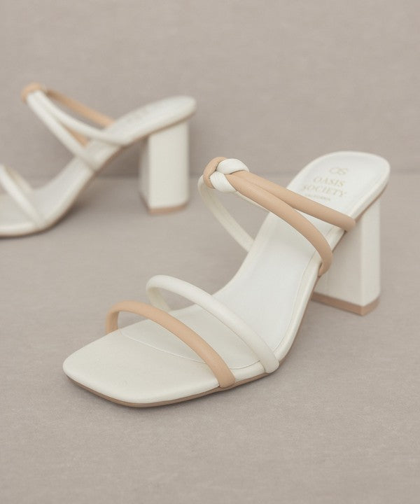 Sawyer Two Strap Summer Heel