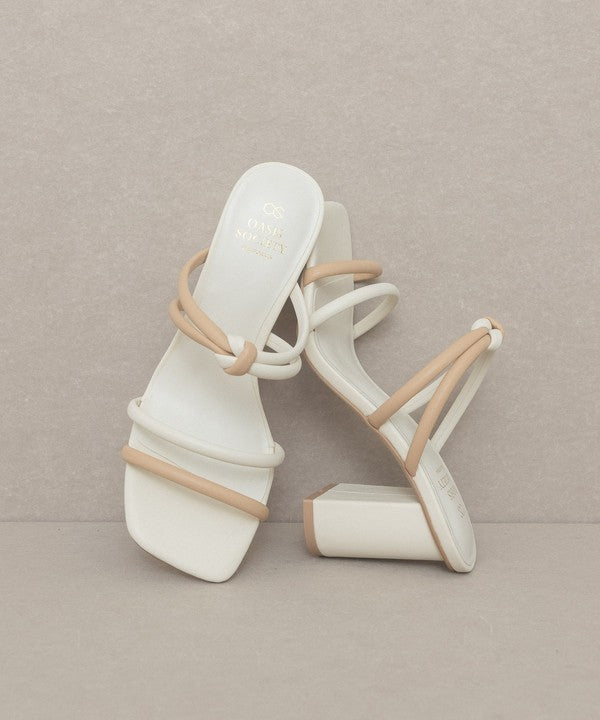 Sawyer Two Strap Summer Heel