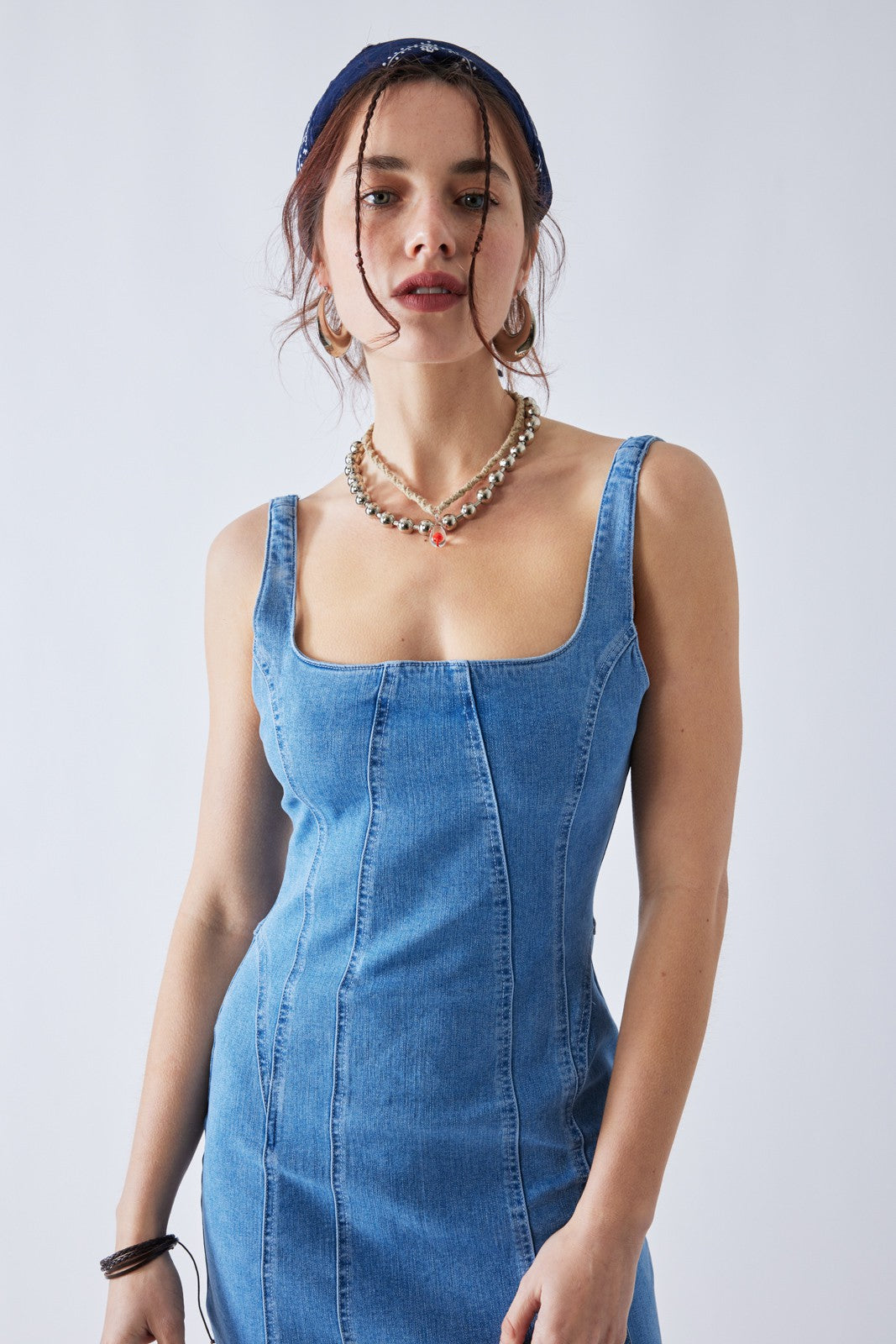 Denim Mini Dress