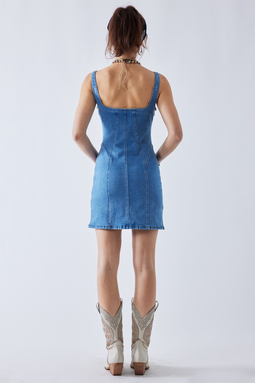 Denim Mini Dress