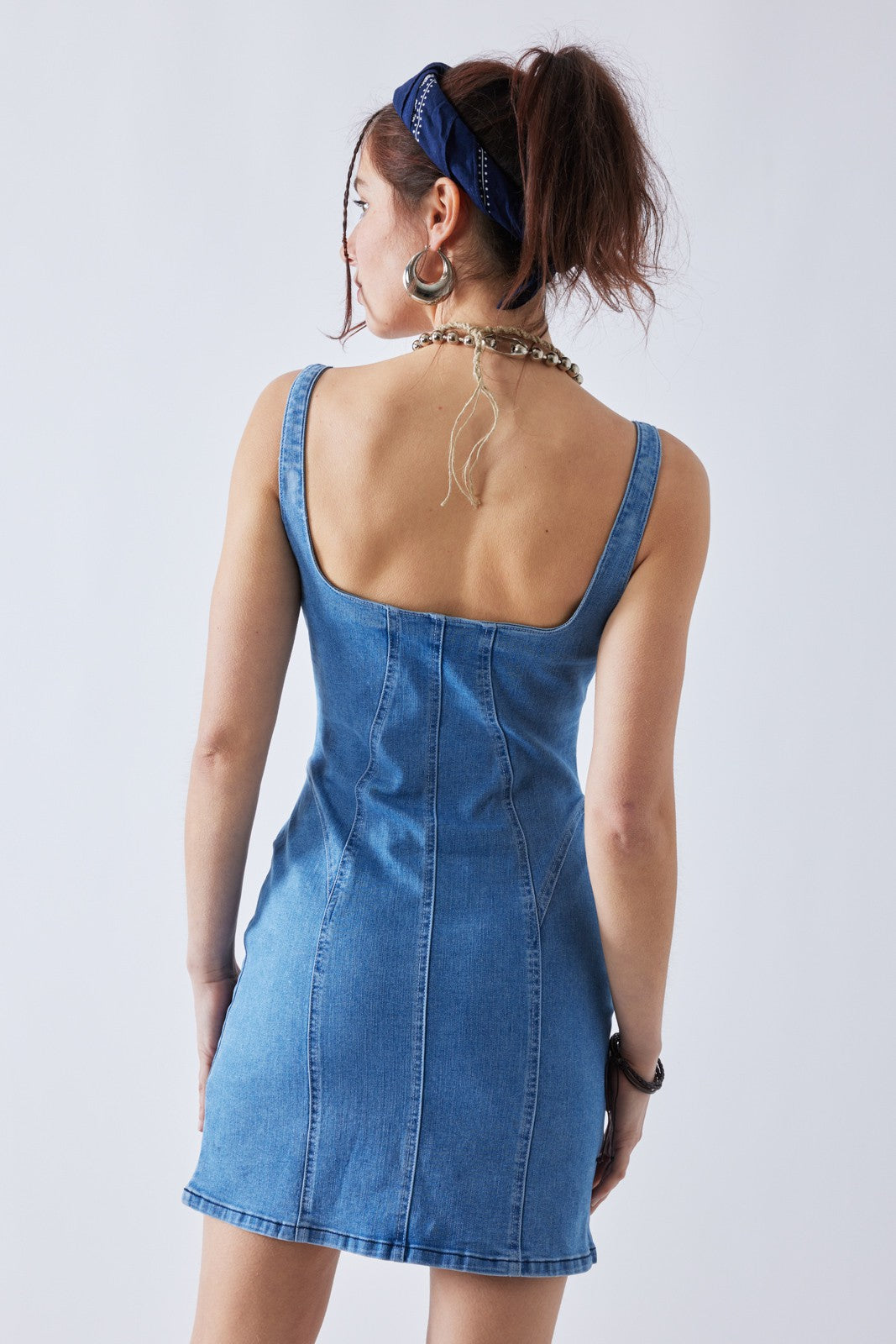 Denim Mini Dress