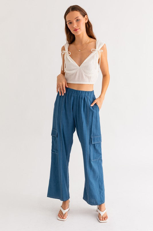 Cropped Bow Tank (Shipping Only)