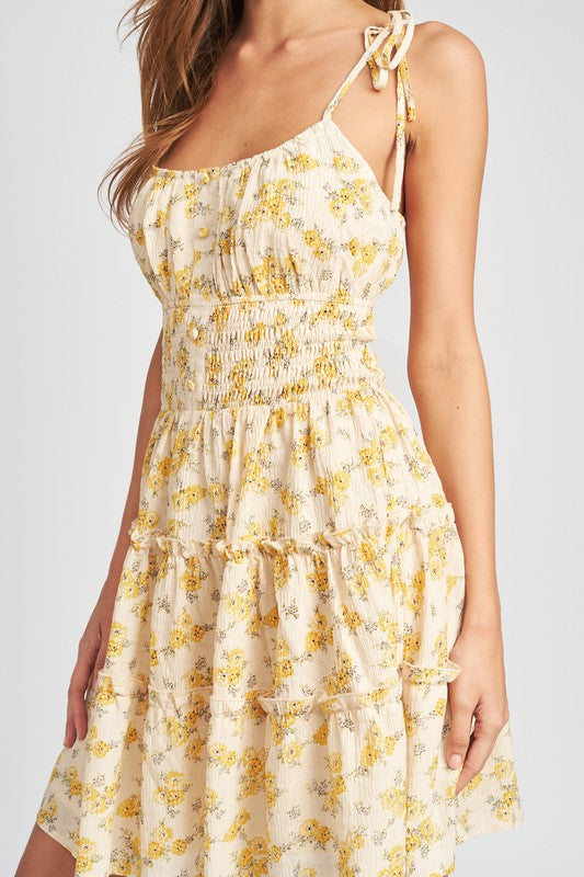 Floral Mini Dress (Shipping Only)