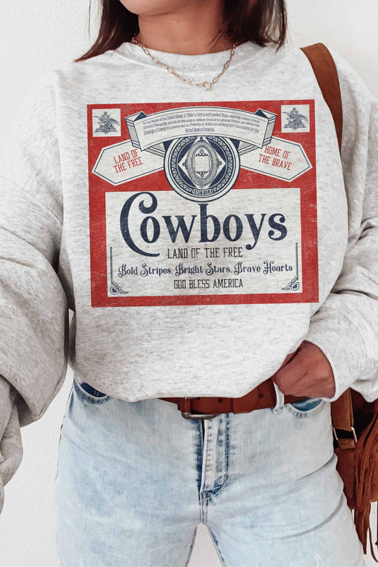 Cowboys Grey Sweatshirt