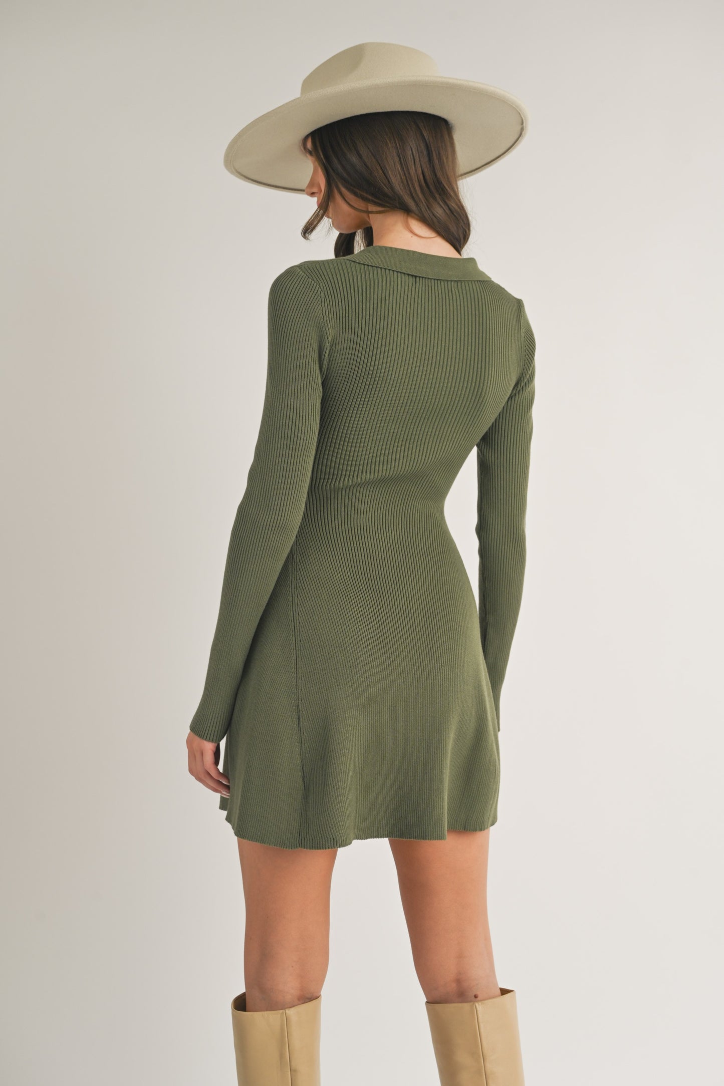 Olive Aline Sweater Dress