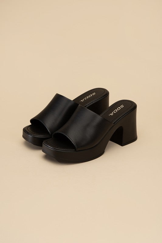 Type Slide Mules