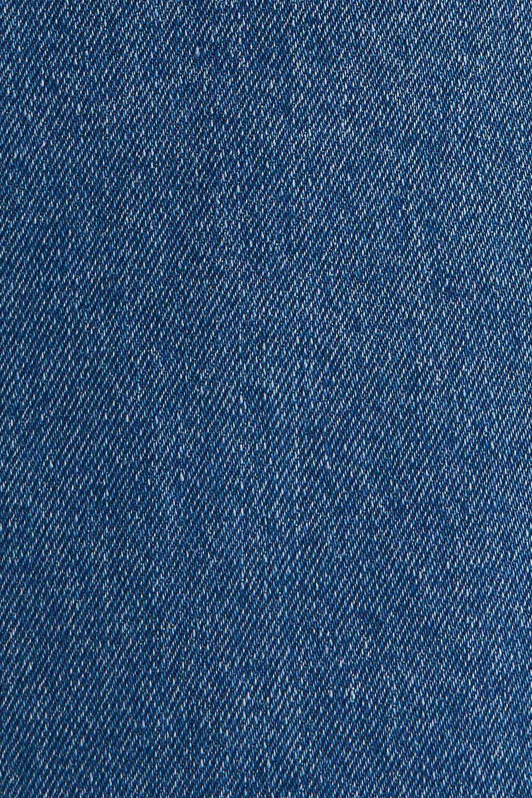 Stitch Detail Denim Mini Dress