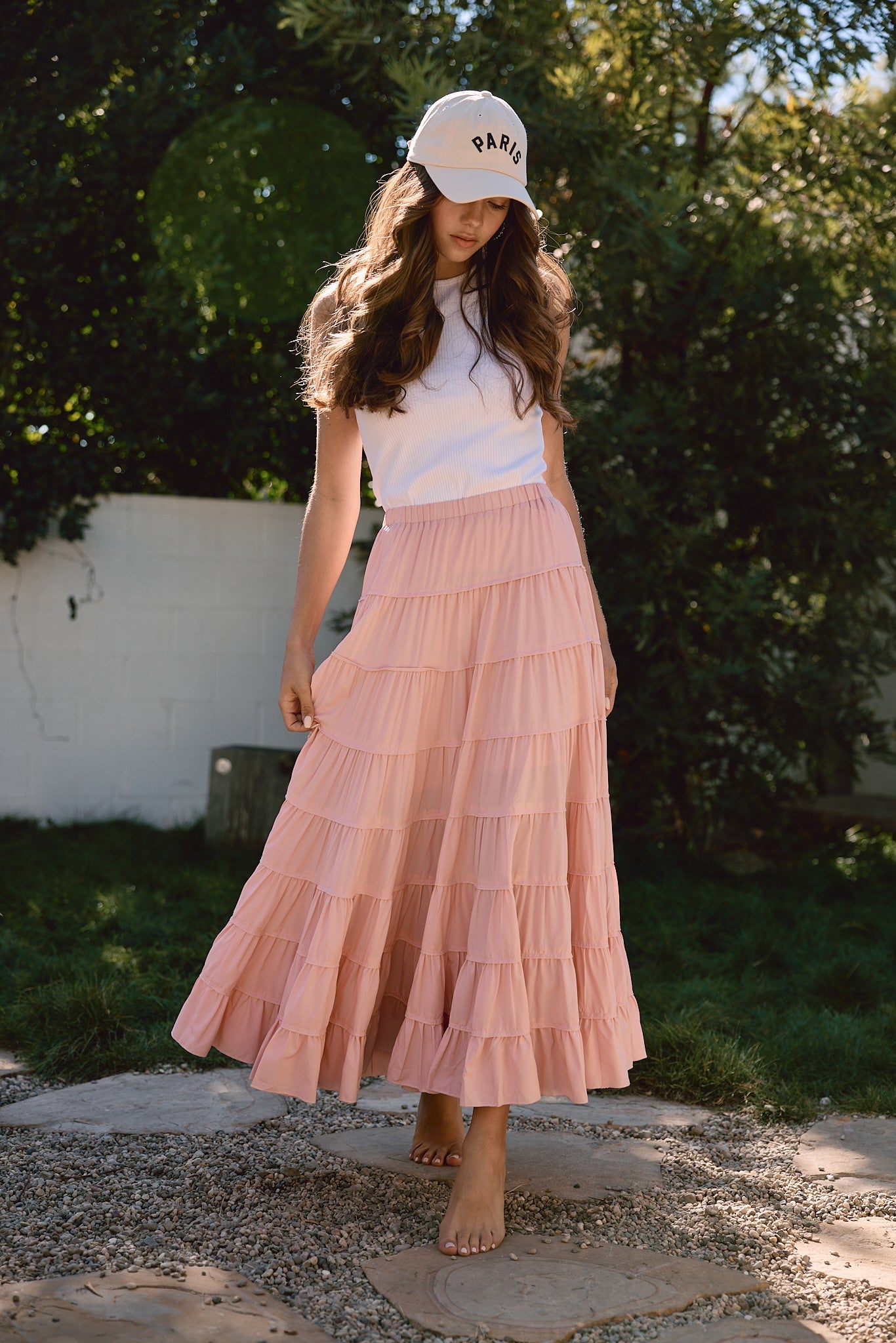 Romantasy Tiered Maxi Skirt