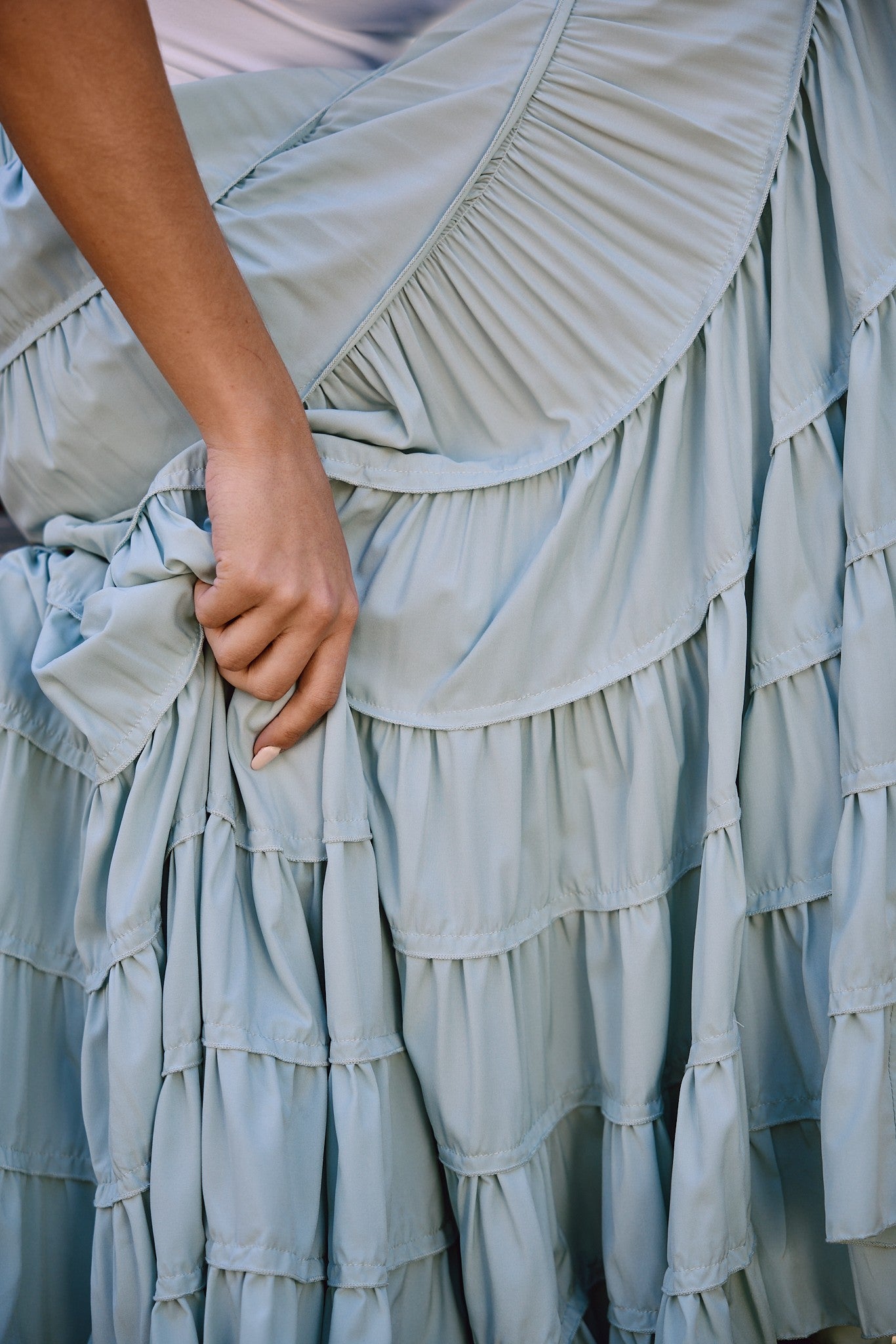 Romantasy Tiered Maxi Skirt