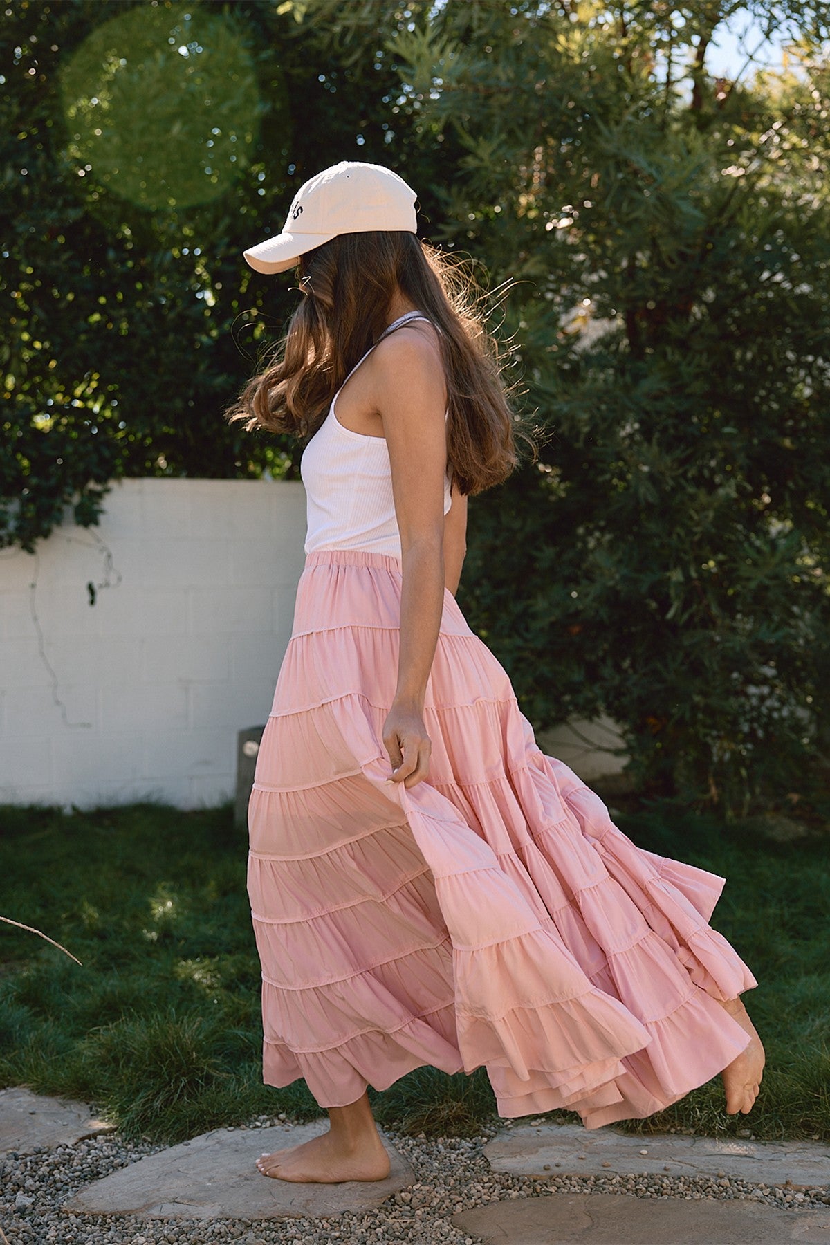 Romantasy Tiered Maxi Skirt