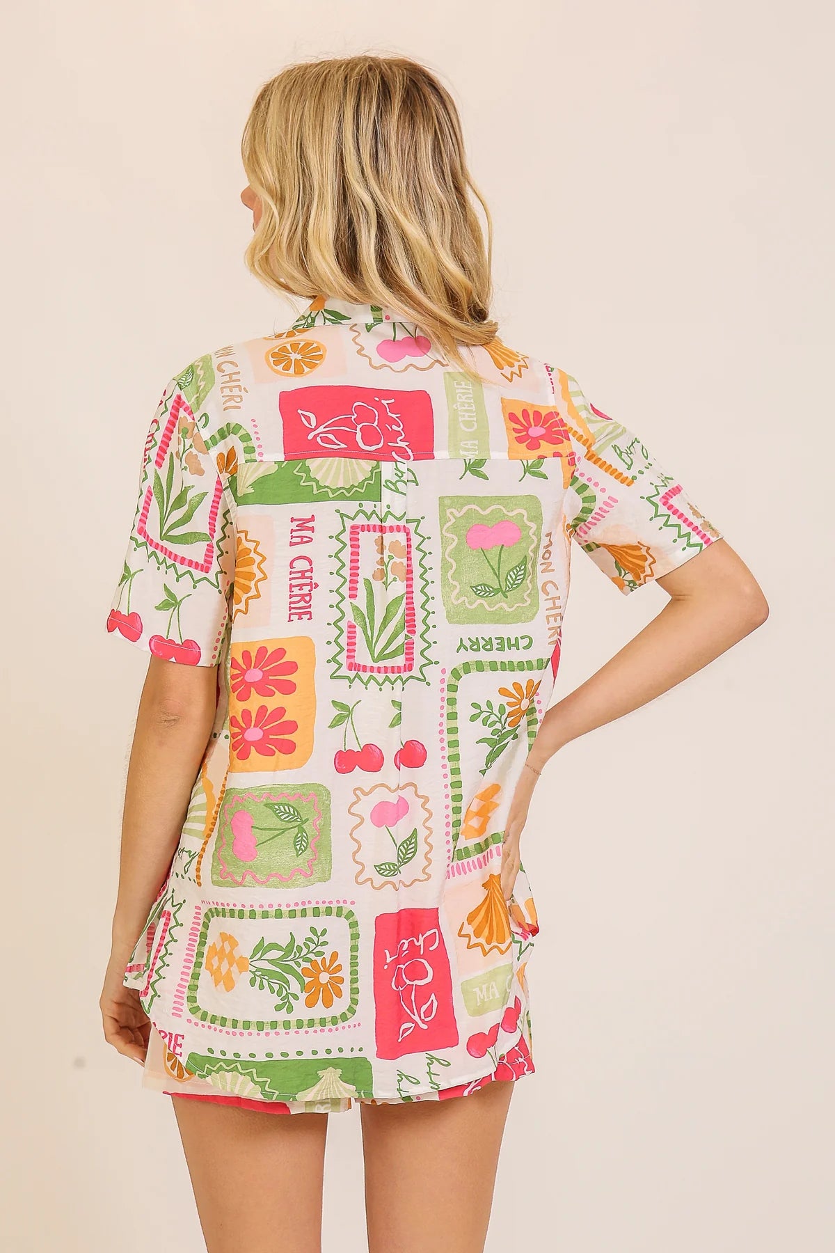 Ma Cheri Shirt & Short Set