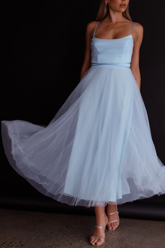 Tulle Ballerina Midi Dress (Shipping Only)