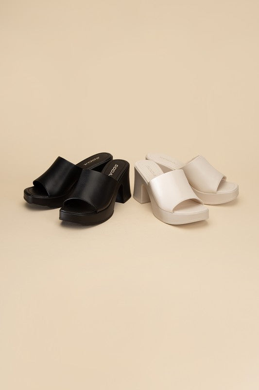 Type Slide Mules